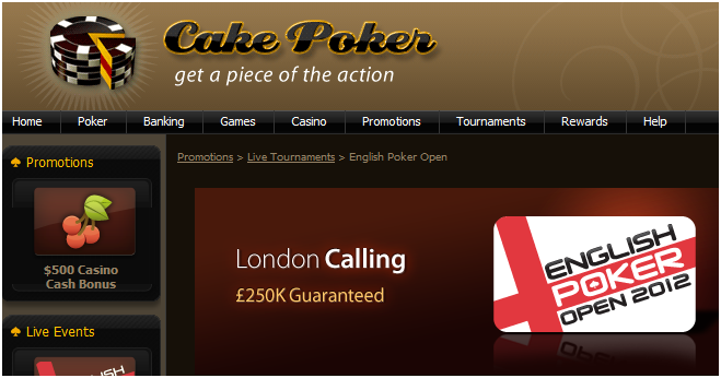 Cake Poker London Calling