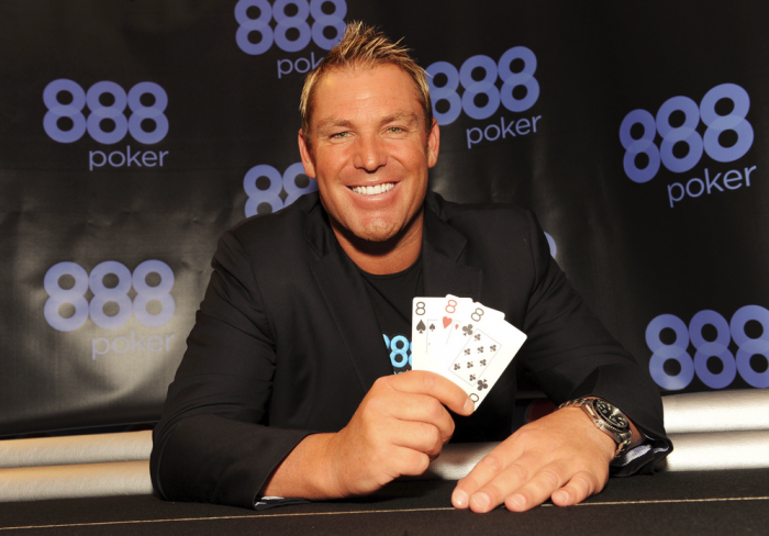 888poker rakeback Shane Warne Rake The Rake