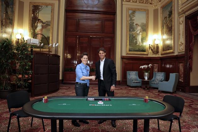 Rafael Nadal Vanessa Selbst Heads up Pokerstars Rake The Rake