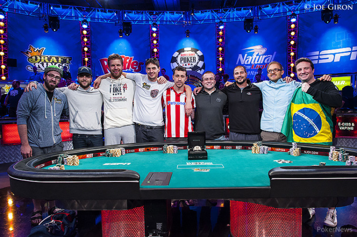 WSOP 2014 Final November Nine Rake The Rake