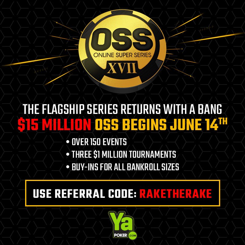 Ya Poker $15 million GTD