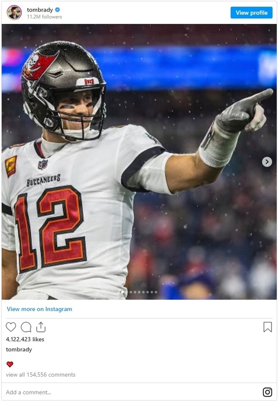 Brady retirement instagram 2