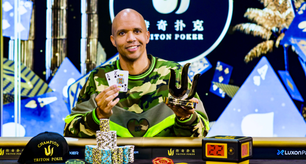 Phil Ivey Wins Another Short Deck Title at Triton - RakeTheRake