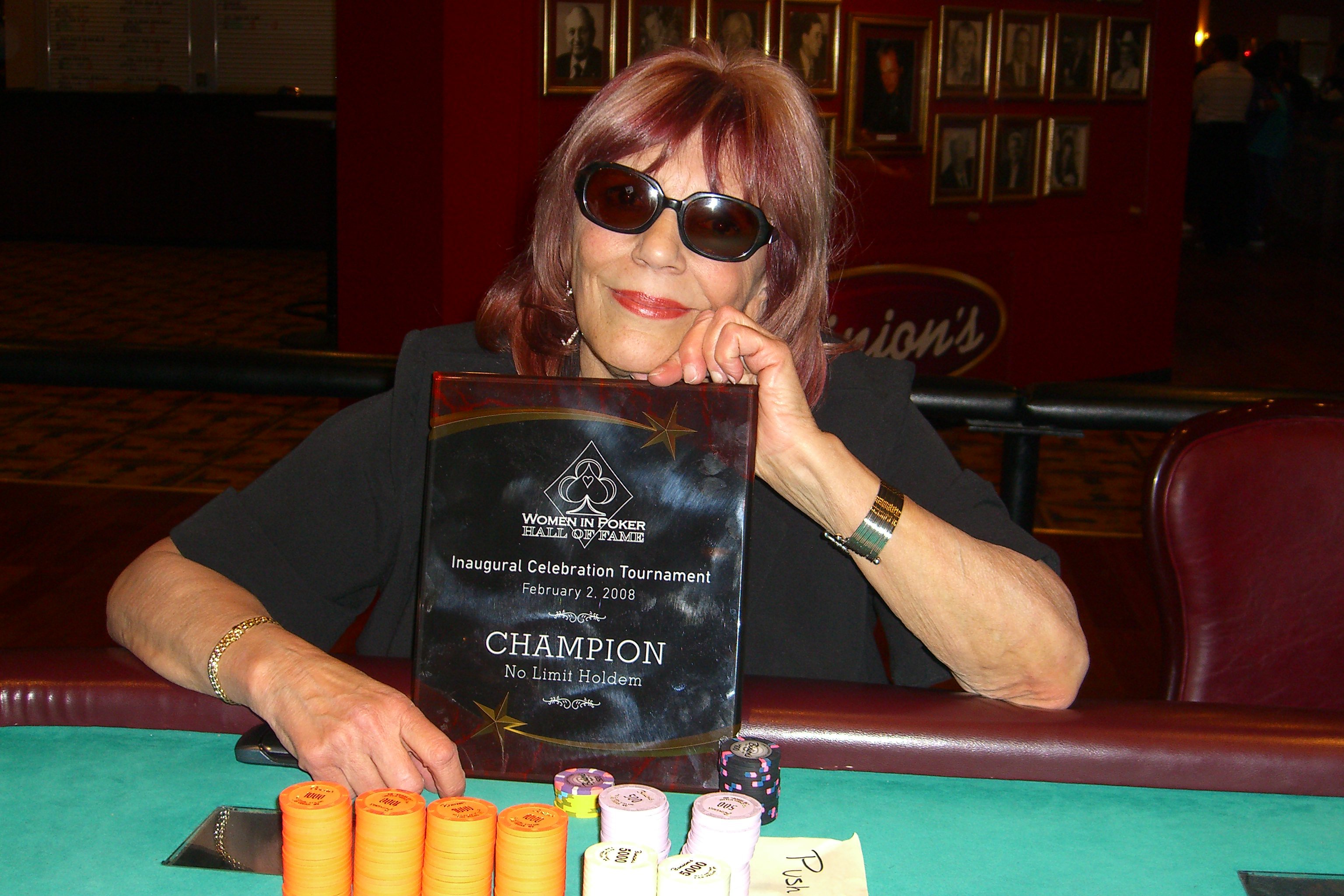 Barbara Enright Women in Poker Hall of Fame