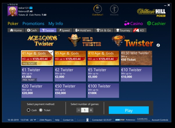 William Hill Screenshots